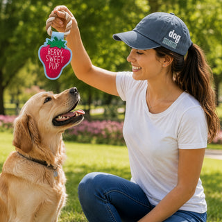 Strawberry 8" Dog Toy