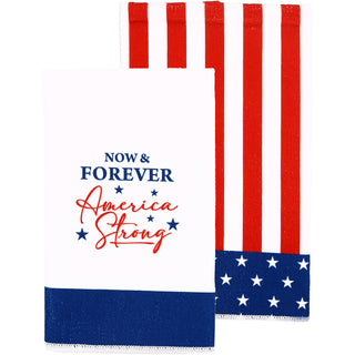 America Strong Tea Towel Gift Set (2 - 19.75" x 27.5")