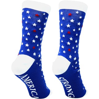 America Strong S/M Unisex Cotton Blend Sock