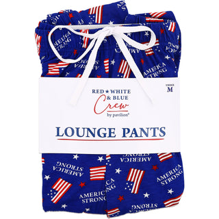 America Strong Navy Unisex Lounge Pants