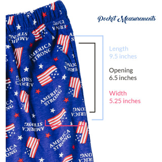 America  trong Navy Unisex Lounge Pants