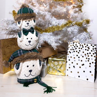 Christmas Canines 25" Plush Stacked Dogs