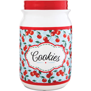 Kitchen Cherry 9" Cookie Jar