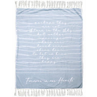 Forever In Our Hearts 50" x 60" Inspirational Plush Blanket