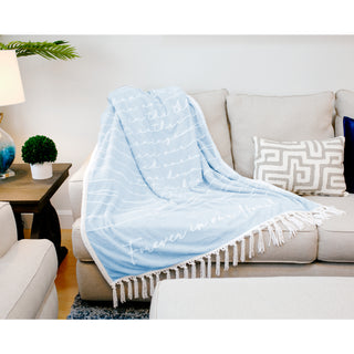 Forever In Our Hearts 50" x 60" Inspirational Plush Blanket