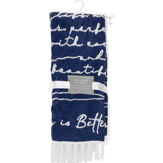 Life Is Better at the Lake 50" x 60" Inspirational Plush Blanket