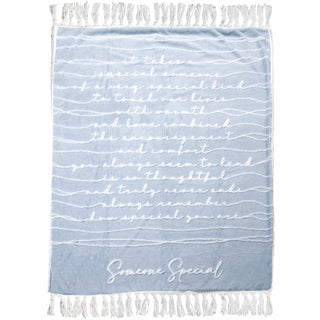 Someone Special 50" x 60" Inspirational Plush Blanket