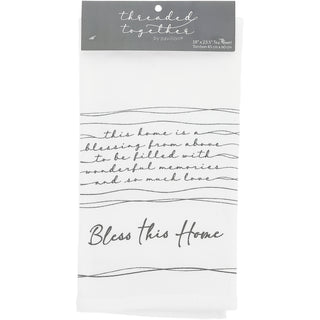 Bless This Home 100% Cotton Tea Towel