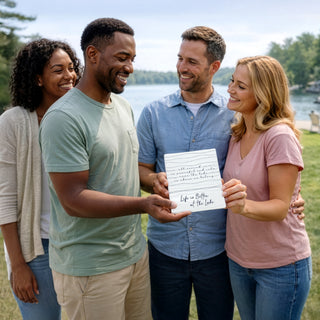 Lake 5.5" Ceramic Plaque