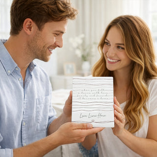 Love 5.5" Ceramic Plaque