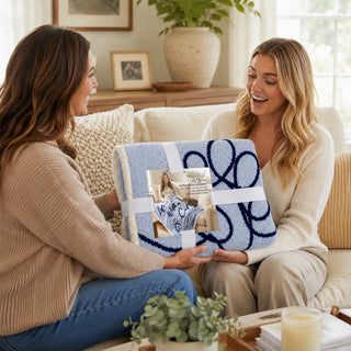 With A Cat 50" x 60" Plush Blanket