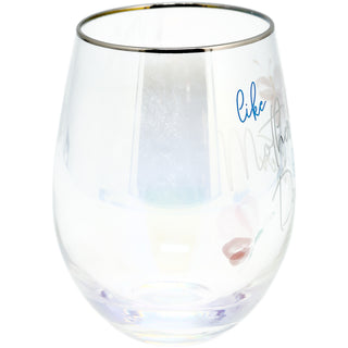 Mother & Daughter 18 oz Stemless Wine Glass