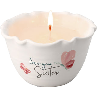 Sister 9 oz - 100% Soy Wax Candle
Scent: Tranquility