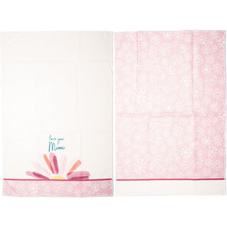 Mimi Tea Towel Gift Set (2 - 19.75" x 27.5")