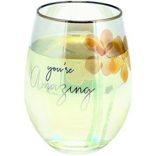 Amazing 18 oz Stemless Wine Glass