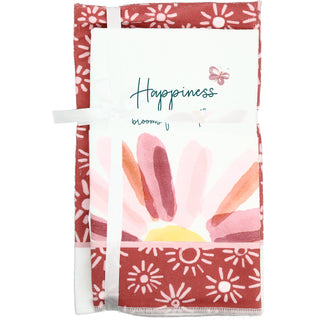 Happiness Tea Towel Gift Set (2 - 19.75" x 27.5")