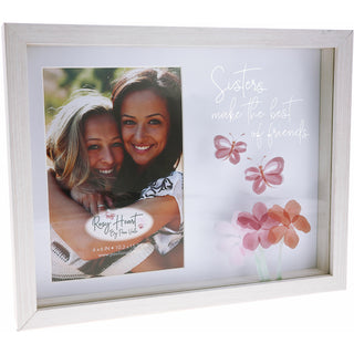 Sisters 9.5" x 7.5" Shadow Box Frame
(Holds 4" x 6" Photo)