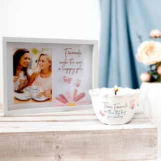 Friends 9.5" x 7.5" Shadow Box Frame (Holds 4" x 6" Photo)