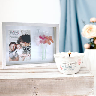 Memories 9.5" x 7.5" Shadow Box Frame (Holds 4" x 6" Photo)