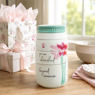 Cherished 6" x 3.25" Stacked Measuring Cups