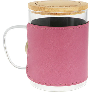 Daughter 16 oz Wrapped Glass Mug with Coaster Lid