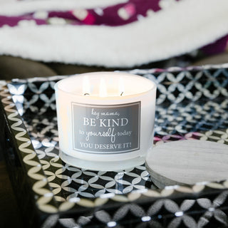 Be Kind 11 oz - 100% Soy Wax Candle
Scent: Fresh Cotton