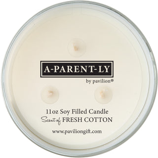 Calm Down 11 oz - 100% Soy Wax Candle Scent: Fresh Cotton