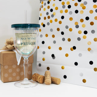 Prison 13 oz Acrylic Wine Tumbler