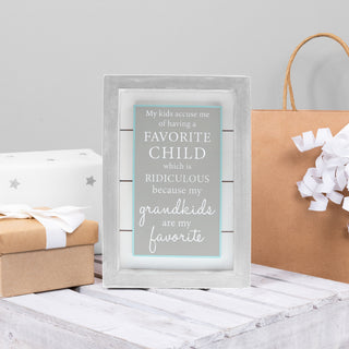 Grandkids 4.5" x 6.5" Plaque