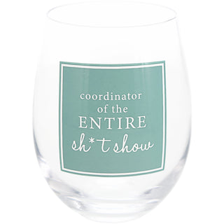 Coordinator 18 oz Stemless Wine Glass