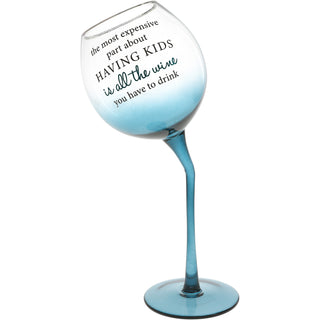 All the Wine 11 oz Tipsy Stemmed Wine Glass