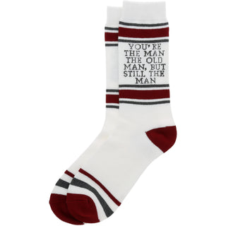 The Man M/L Unisex Crew Sock