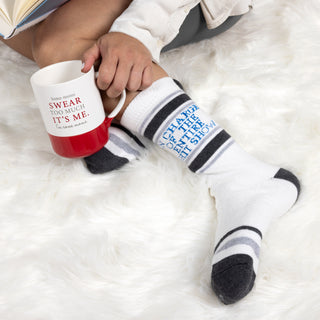 In Charge M/L Unisex Crew Sock