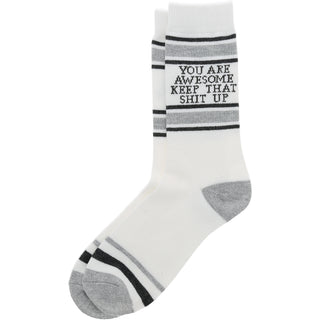 You Are Awesome Unisex Crew Sock