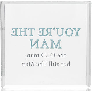 The Man 3.5" Acrylic Plaque