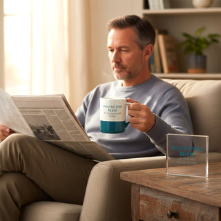 The Man 3.5" Acrylic Plaque