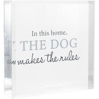 The Dog 3.5" Acrylic Plaque