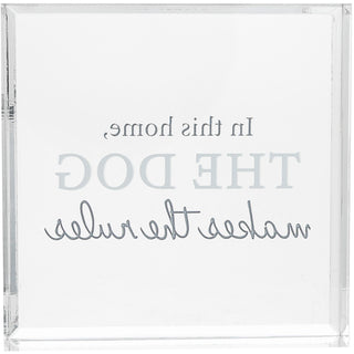 The Dog 3.5" Acrylic Plaque