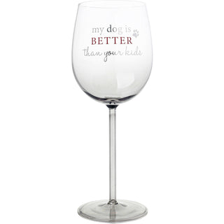 My Dog Gift Boxed 17 oz Wine Glass