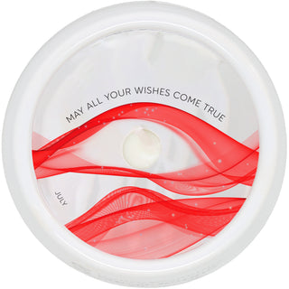 July 11 oz - 100% Soy Wax Reveal Candle with Birthstone Scent: Tranquility