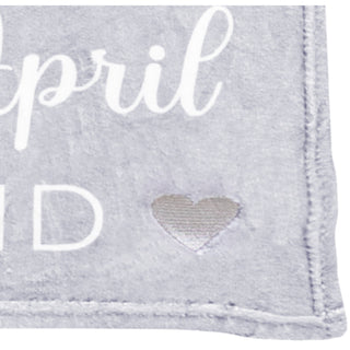 April 50" x 60" Royal Plush Blanket