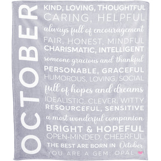 October 50" x 60" Royal Plush Blanket