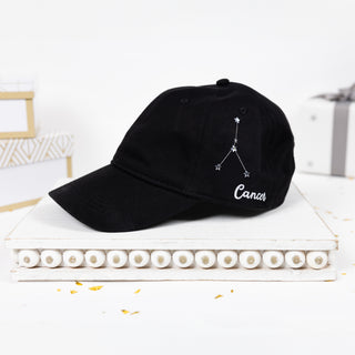 Cancer Black Adjustable Hat