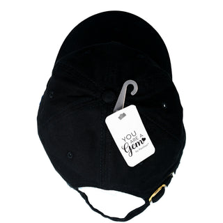 Leo Black Adjustable Hat