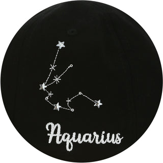 Aquarius Black Adjustable Hat