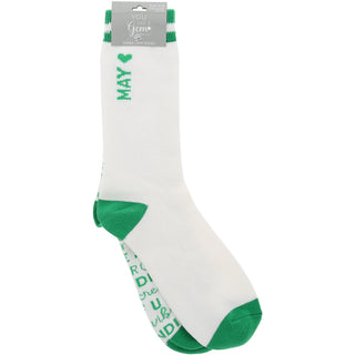 May Unisex Crew Sock