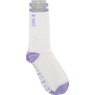 June Unisex Crew Sock