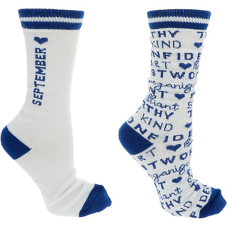 September Unisex Crew Sock