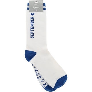 September Unisex Crew Sock