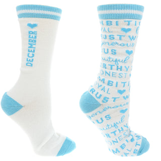 December Unisex Crew Sock